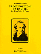 15 Composizioni Da Camera Vocal Solo & Collections sheet music cover
